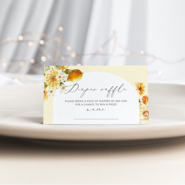 Informações Cartão para bilhetes de rampas de fralda de limão (Criador carregado)