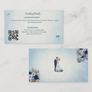 Informações Cartão Personalizado de Enclosure Something Blue