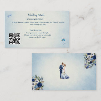Informações Cartão Personalizado de Enclosure Something Blue