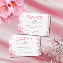 Cartão Raffle de Fralda de Baby Bloom