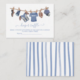 Informações Cartão Raffle de Fralda de futebol