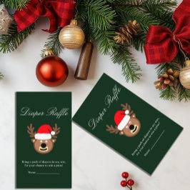 Informações Cartão Raffle para Fralda de Natal de Reindet