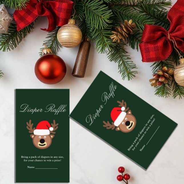Informações Cartão Raffle para Fralda de Natal de Reindet (Criador carregado)