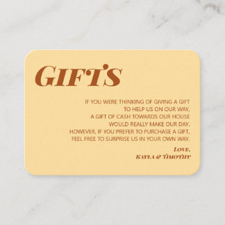 Informações Casamento de Cartão de Gabinete com Detalhes do Pr