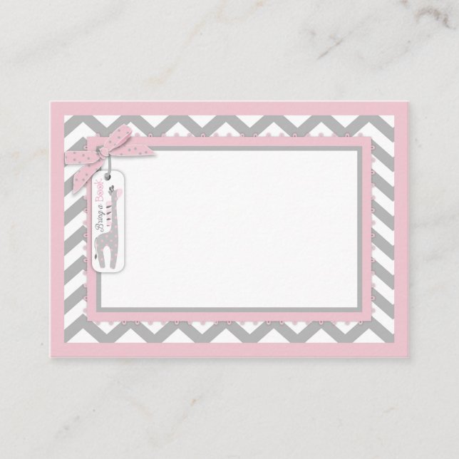 Informações Chevron Tutu Jumper Giraffe Traga um Cartão de Liv (Frente)