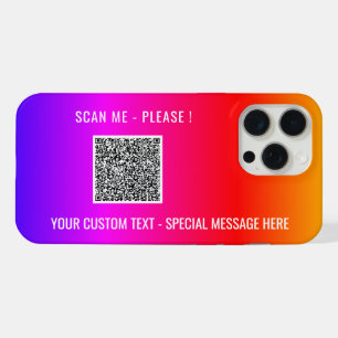 Informações de Verificação de Código QR e capas de