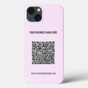 Informações de verificação de código QR e texto pe