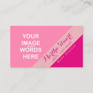 Informações DIY / Insert Photo - Cartão de visita