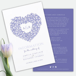 informações do convidado de casamento do tulipa
