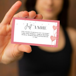 Informações Elegante cartão de exibição de chá de noiva do Dia