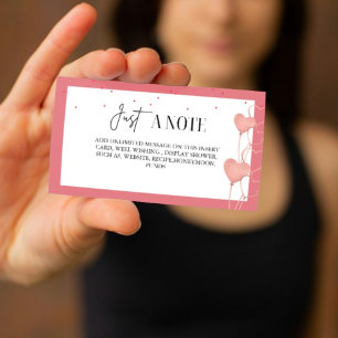 Informações Elegante cartão de exibição de chá de noiva do Dia