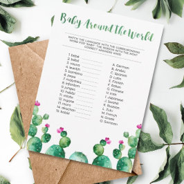 Informações Fiesta Baby em torno do Cartão Mundial de Jogo do 