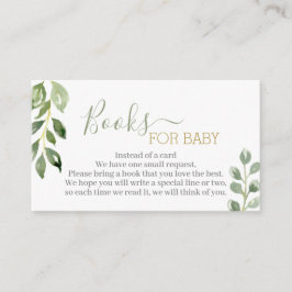 Informações Folhas verdes trazem um cartão de cercado para liv