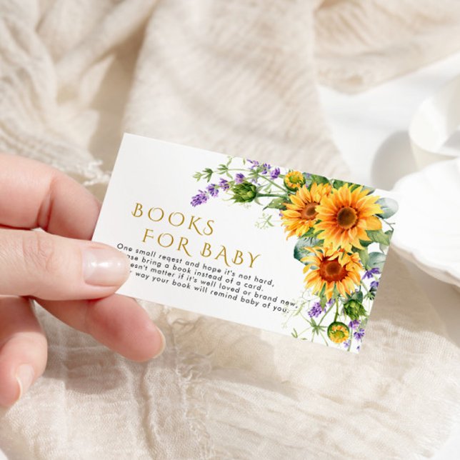 Informações Girassóis russos e livro de Lavandas para cartão d (Criador carregado)