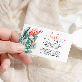 Informações Livro de Chás de fraldas de Natal para o Cartão de