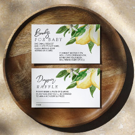 Informações Livro verde limão para cartão de gabinete para beb