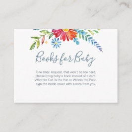 Informações Livros Coloridos das Flores para o Cartão de Inser