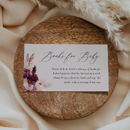 Informações Livros de Bonjour Bébé para Cartão de Recepção