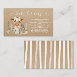 Informações Livros de cacto de vaca em Highland para cartão de