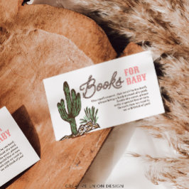 Informações Livros de Cowgirl Ocidental para Cartão de Chá de 