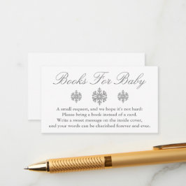 Informações Livros De Flocos De Neve Prateados Para Cartão De 