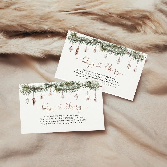 Informações Livros de Natal para o cartão de gabinete para beb (Criador carregado)