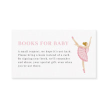 Livros de Quebra-Nozes Rosa Pastel para Cartão de 