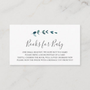 Informações Livros de Ramificação Eucalyptus para Cartão de In