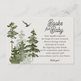 Informações Livros Florestais de Woodland para Cartão de Recin