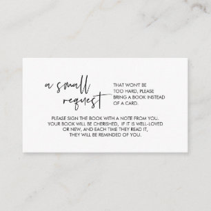 Informações Livros para o bebê, cartão de receptáculo de fonte