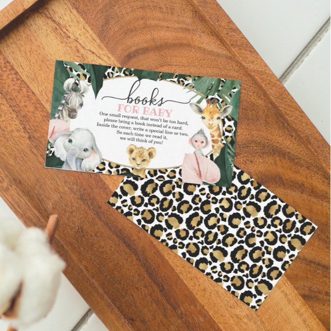 Informações Livros Selvagens de Animais Safari para Cartão de  (Criador carregado)