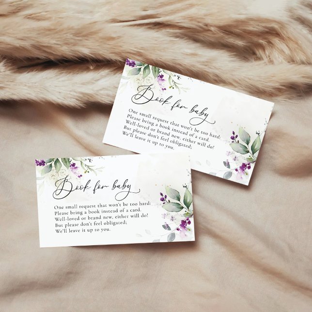 Informações Livros Vermelhos Roxos Para Cartão De Recepção (Criador carregado)