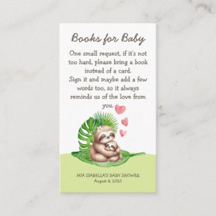 Informações Mamãe E Bebê Lama - Livros Para Bebê - Cartão De C