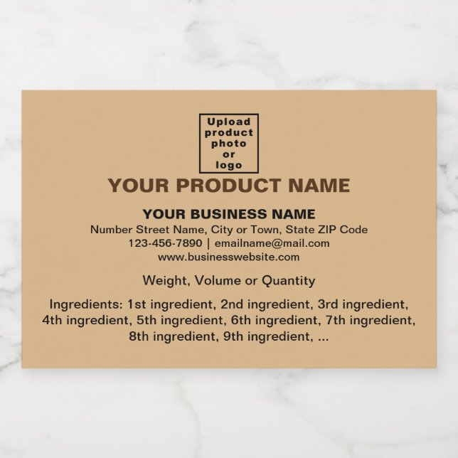 Informações Mínimas do Produto sobre Pequeno Marro (Rótulo Único)