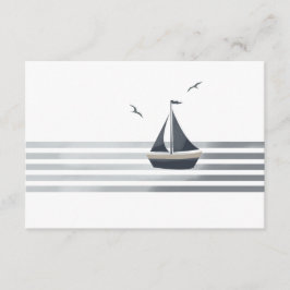 Informações Novo cartão de identidade do casamento costeiro na