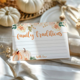 Informações Pequeno Cartão de Tradição da Família de Chás de f