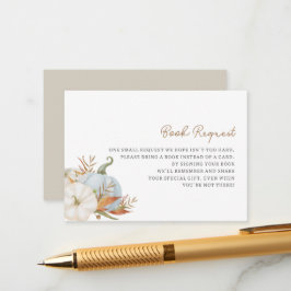 Informações Pequenos livros de abóbora para cartão de gabinete