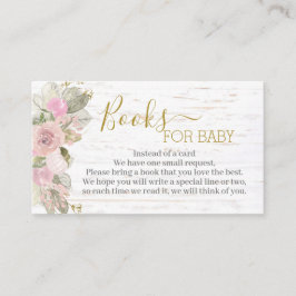 Informações Pumpkin rosa traz um cartão de gabinete de livro