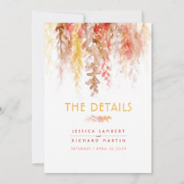 Informações relativas ao casamento das vinhas de o