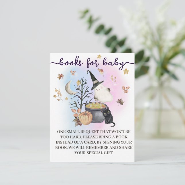 Informações Sexo de Halloween Revela Livros para o Cartão de B (Em pé/Frente)