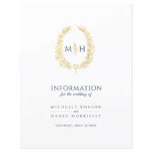 Informações sobre convidados de casamento do monog