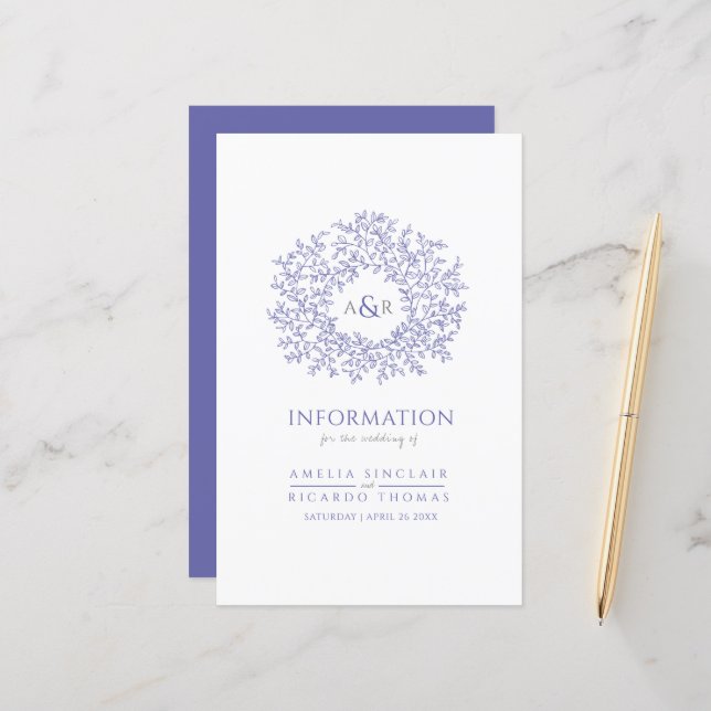 Informações sobre convidados do casamento do círcu (Frente/Verso In Situ)