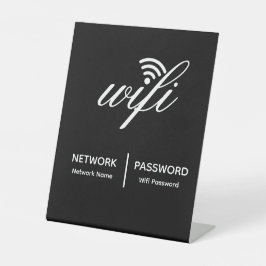 Informações sobre Senha de Rede Wifi Elegante Simp