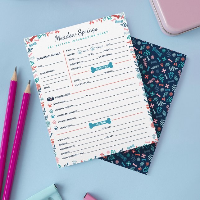 Informações sobre Sessão Floral & Foliosa de Cães  (Floral & Foliage Dog & Pet Sitting Information)