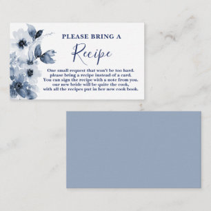 Informações Solicitação de Cartão de Receita de Chá de panela 