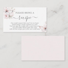 Informações Solicitação de Cartão de Receita de Chá de panela 