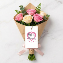 Super Mamãe Cartão de Presente Personalizado Melho