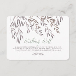 Informações Um Cartão de Alojamento para Casamento de Flores S