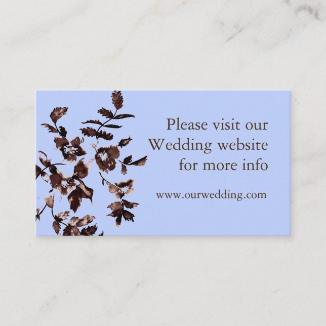 Informações Vintage rosa rustic: cartão de casamento (Frente)