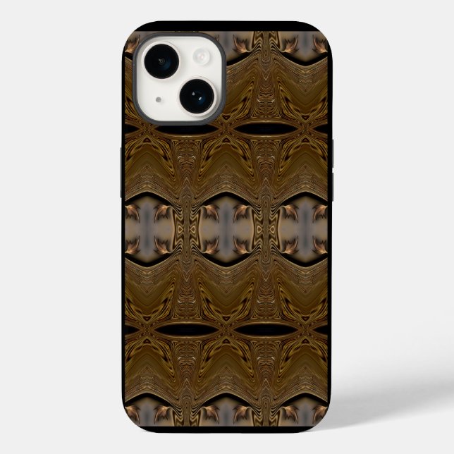 "Information And Meditation", iPhone 14 Case (Verso)